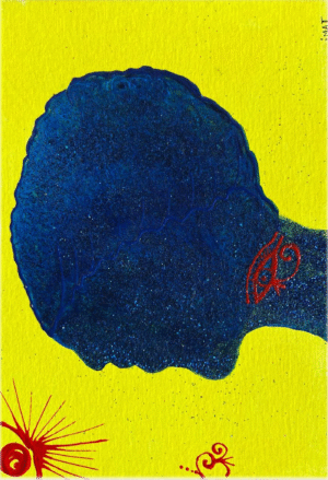 IMATS_GALERIE_Marlene_Millon-Desvignes_tableau_guerison_01 Muntu bleue