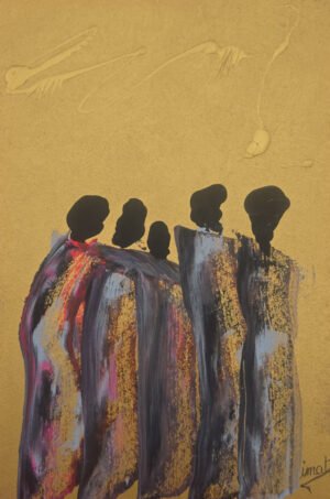 IMATS_GALERIE_Marlene_Millon-Desvignes_tableaufamille30_ok Kanda Nzinga III