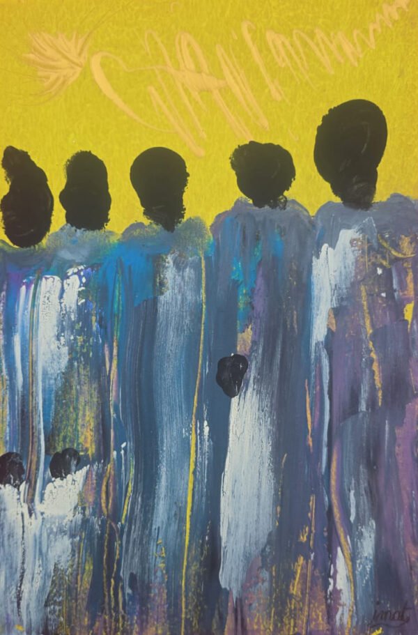 IMATS_GALERIE_Marlene_Millon-Desvignes_tableaufamille32_ok Kanda Mba III
