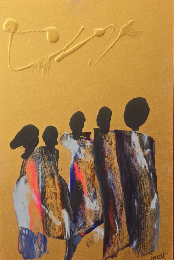 IMATS_GALERIE_Marlene_Millon-Desvignes_tableaufamille36_ok Kanda Nzinga II