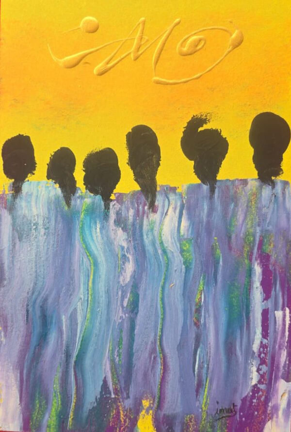 IMATS_GALERIE_Marlene_Millon-Desvignes_tableaufamille39_ok Kanda Mba II