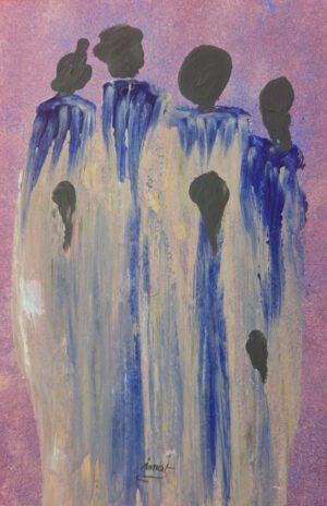 IMATS_GALERIE_Marlene_Millon-Desvignes_tableaufamille44_ok Ndosi Kanda