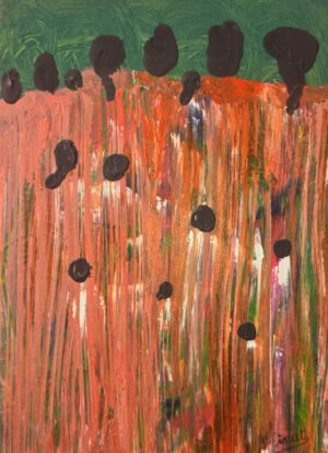 IMATS_GALERIE_Marlene_Millon-Desvignes_tableaufamille46_ook1 Kanda Cuivre III