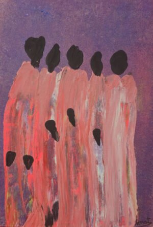 IMATS_GALERIE_Marlene_Millon-Desvignes_tableaufamille47_ok Ndosi Kanda II