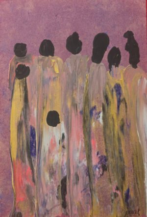 IMATS_GALERIE_Marlene_Millon-Desvignes_tableaufamille48_ok Kanda Nto III
