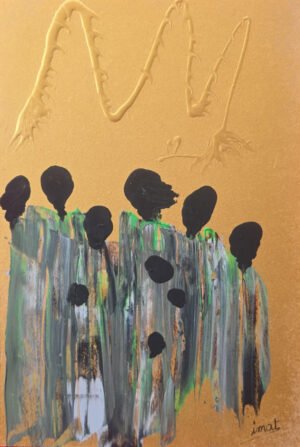 IMATS_GALERIE_Marlene_Millon-Desvignes_tableaufamille50_ok Kanda Nzi II