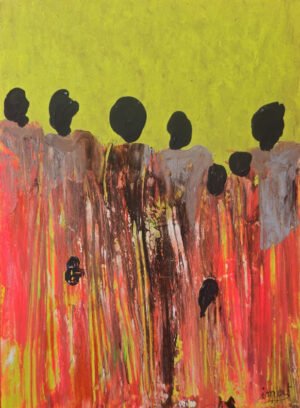 IMATS_GALERIE_Marlene_Millon-Desvignes_tableaufamille51_ok Kanda Mukumba