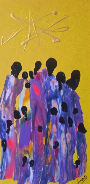 IMATS_GALERIE_Marlene_Millon-Desvignes_tableaufamille56_ok Kanda Singa I