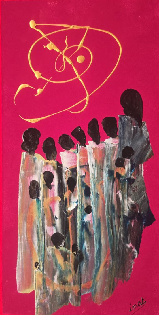 IMATS_GALERIE_Marlene_Millon-Desvignes_tableaufamille57-ok Kanda Singa II