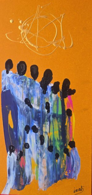 IMATS_GALERIE_Marlene_Millon-Desvignes_tableaufamille59_ok Kanda Singa III